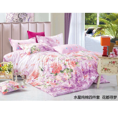 水星家紡純棉四件套 花都尋夢 108455【價格 圖片 正品 報價】-郵樂網(wǎng)
