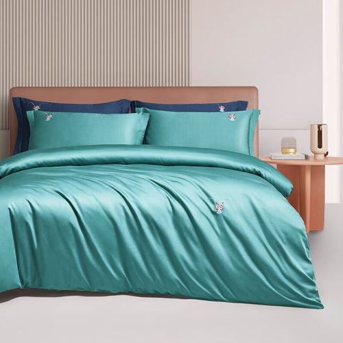 富安娜家紡 60s貢緞天絲雙面床品套件，夏日舒適睡眠之選